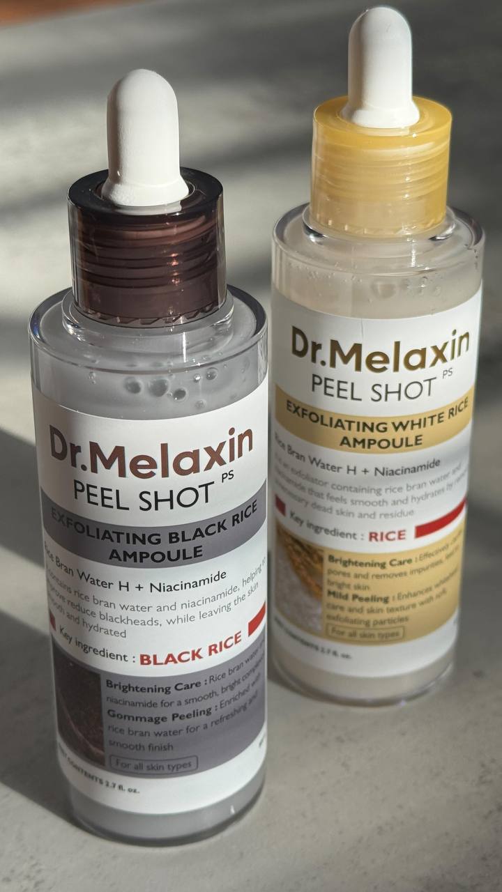 Black Rice Peeling Ampoule for Dead Skin & Blackhead Removal