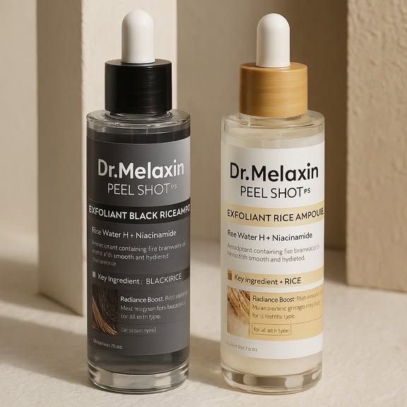 Black Rice Peeling Ampoule for Dead Skin & Blackhead Removal