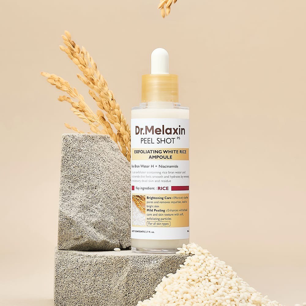 Black Rice Peeling Ampoule for Dead Skin & Blackhead Removal